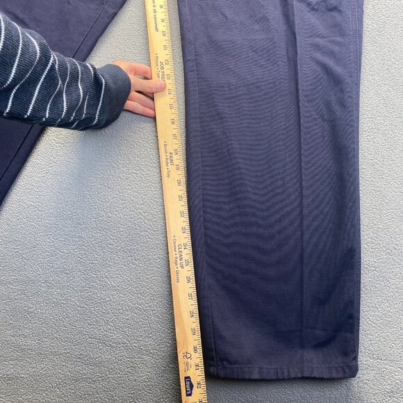 Tyndale FR Mens Carpenter Pants 42X32 Navy Blue Fire Resistance Pocket Workwear - Picture 6 of 11